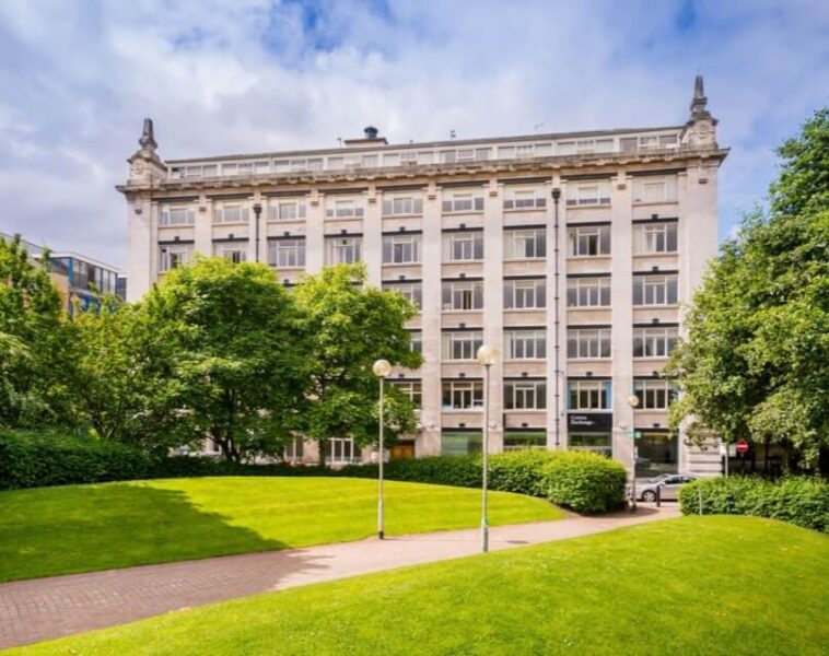 Photo of the outside of the Cotton Exchange building in Liverpool
